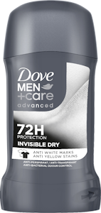 Dove Men+Care 72h Advanced Invisible Care Antiperspirantti Deodorantti Stick mukana kosteusvoide 50