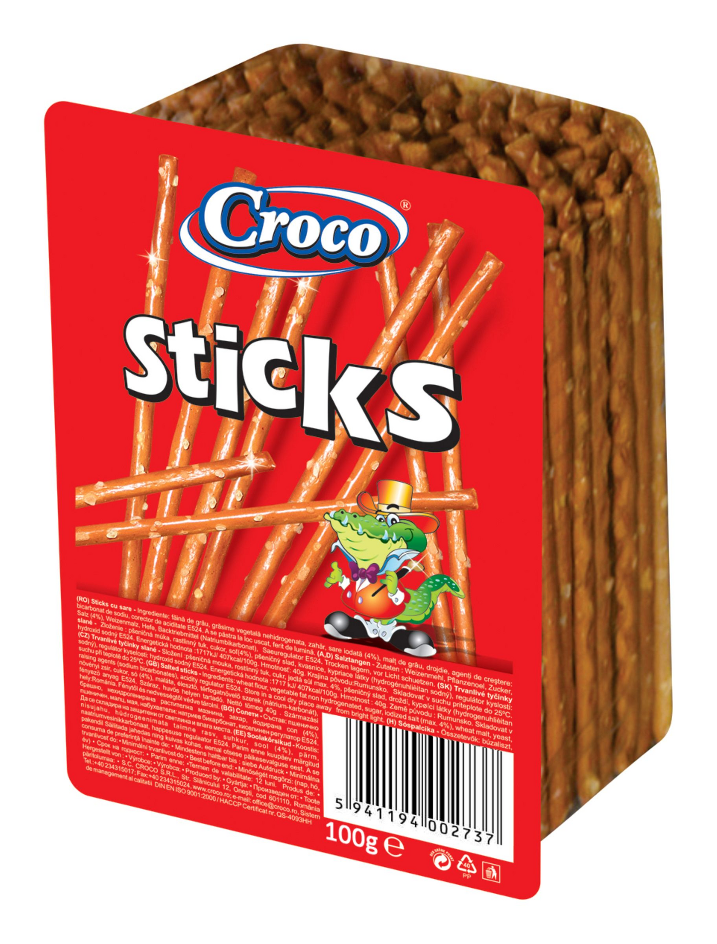 Croco suolatikkuja 100g