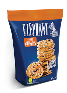 Elephant pretzel 80g seesami