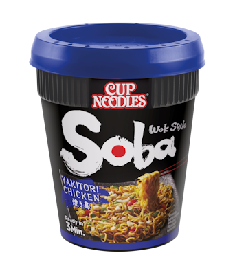 Nissin Soba Cup Nuudeleita yakisobakastikkeessa Yakitori Chicken 89g
