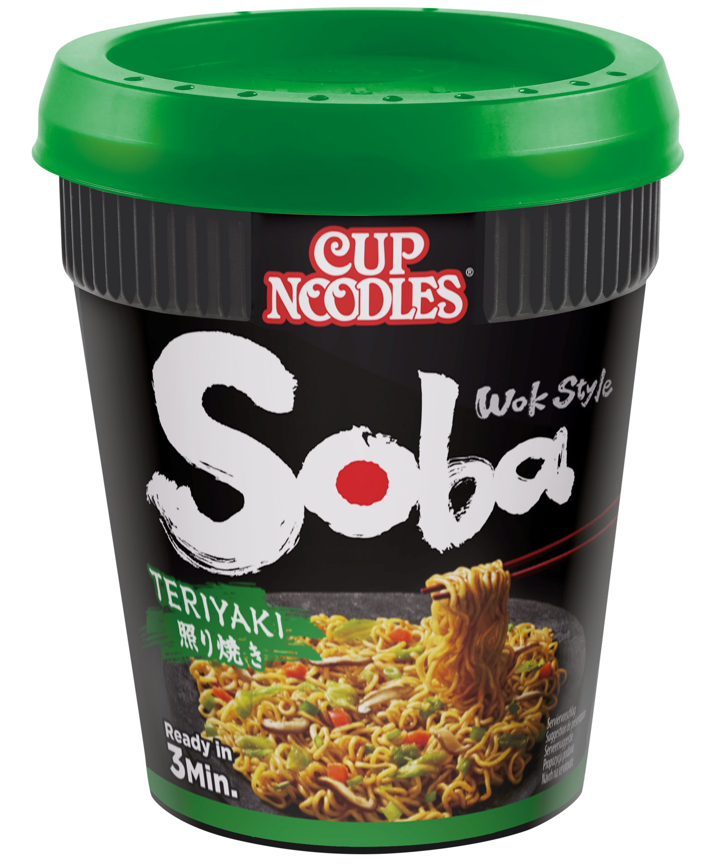 Nissin SOBA cup nuudeli 90g teriyaki