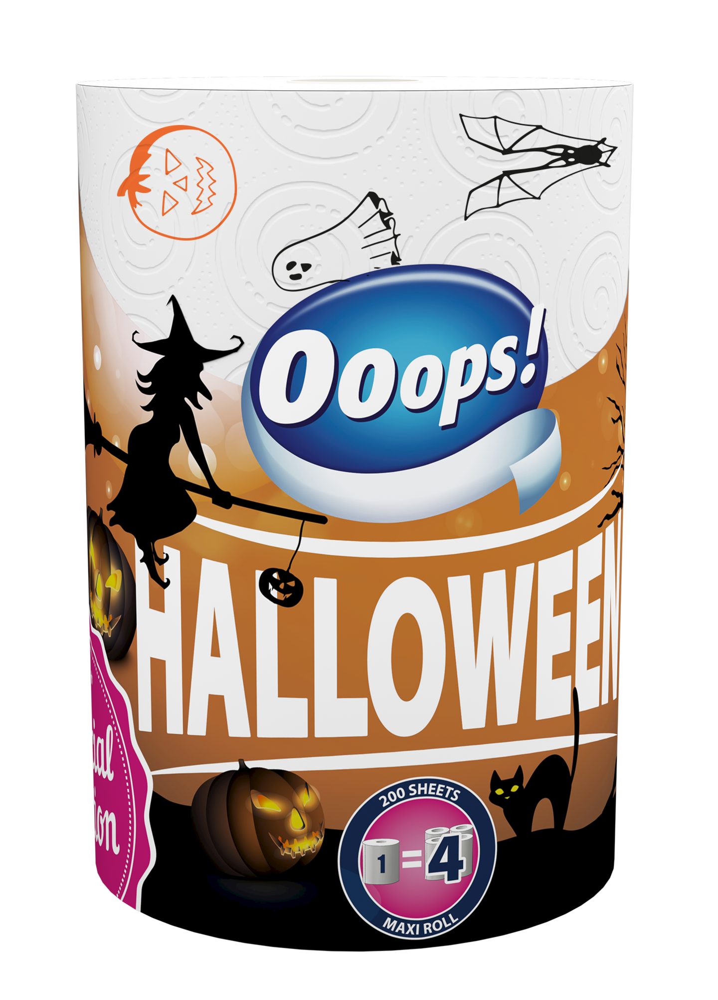 Ooops! talouspaperi 1rl Halloween