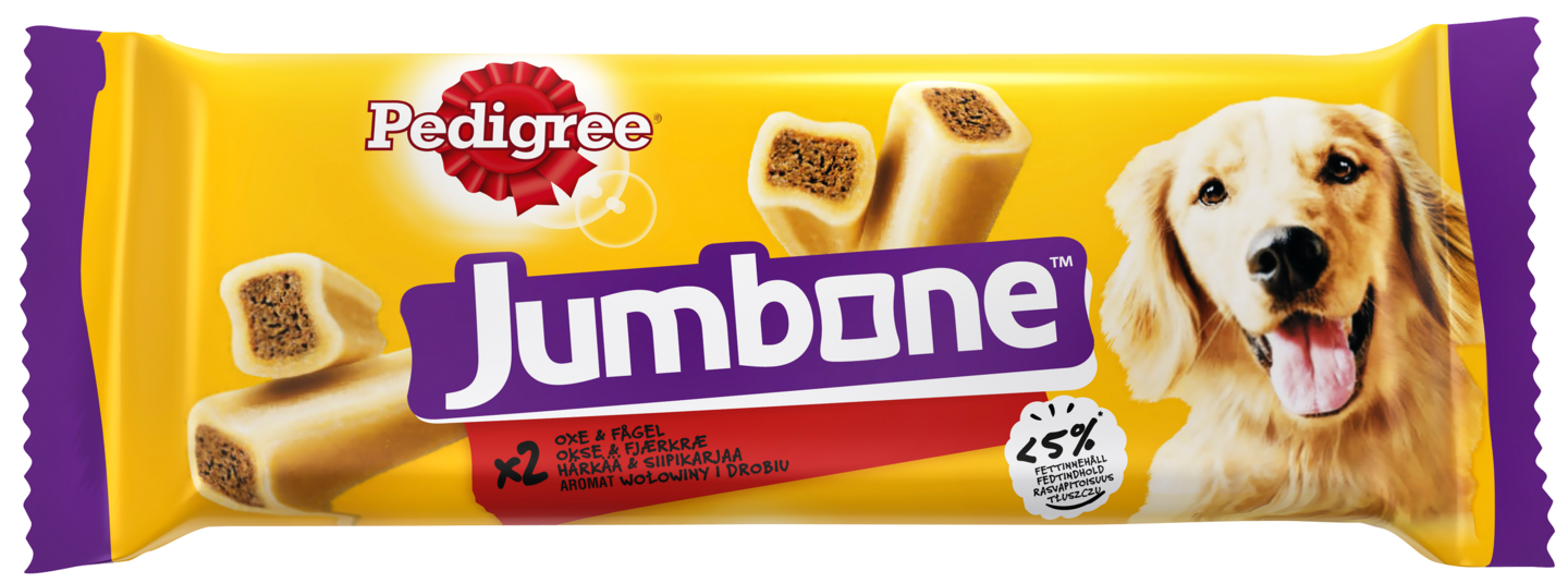 Pedigree Jumbone 180g M härkä