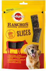 Pedigree Ranchos slices 60g härkä