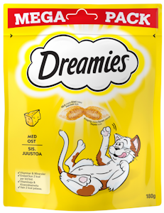 Dreamies Juusto 180g kissan makupalat