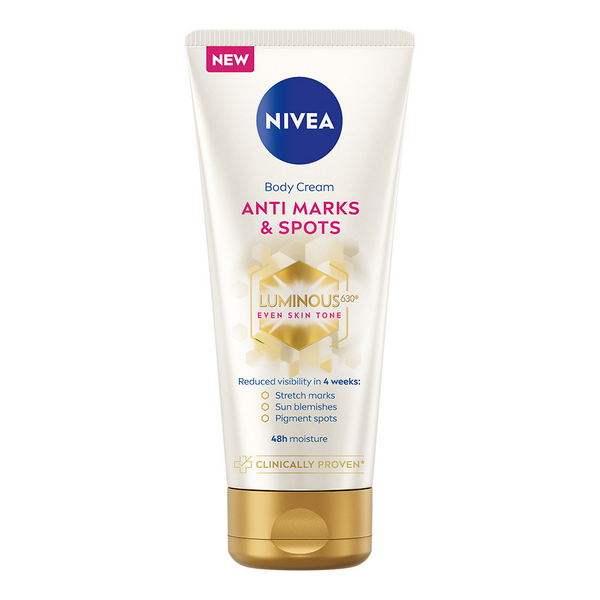 Nivea vartalovoide 200ml Luminous630 Anti Marks & Spots Body Cream