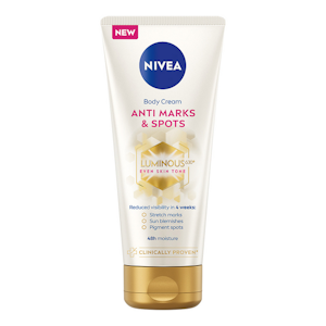 Nivea vartalovoide 200ml Luminous630 Anti Marks & Spots Body Cream