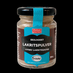 Khoisan Gourmet luomu lakritsijauhe 50g