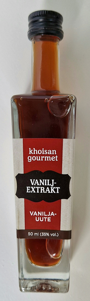 Khoisan Gourmet vanilijauute 50ml