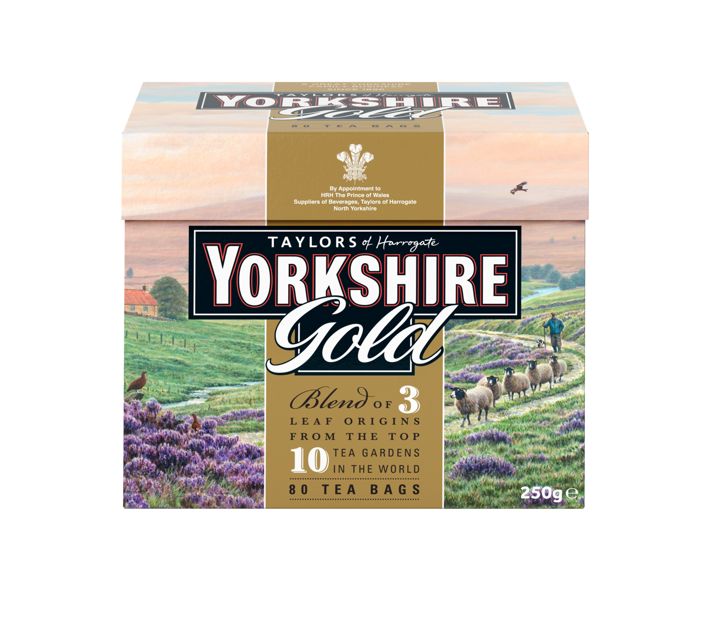 Yorkshire Gold Musta tee 80pss 250g