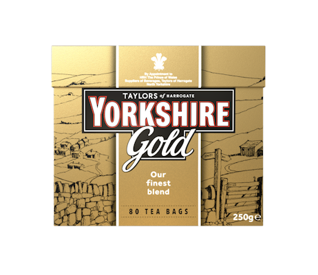 Yorkshire Gold Musta tee 80pss 250g