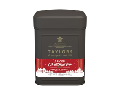 Taylors of Harrogate Spiced Christmas Tea Musta joulutee irto 125 g rainforest alliance