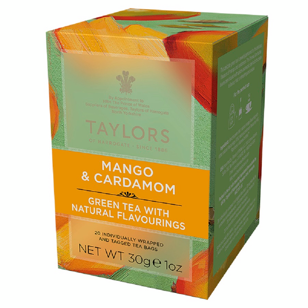 Taylors of Harrogate Mango & Cardamom vihreä tee 20ps