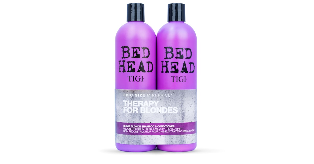 7. TIGI Bed Head Dumb Blonde Toning Protection Spray - wide 7