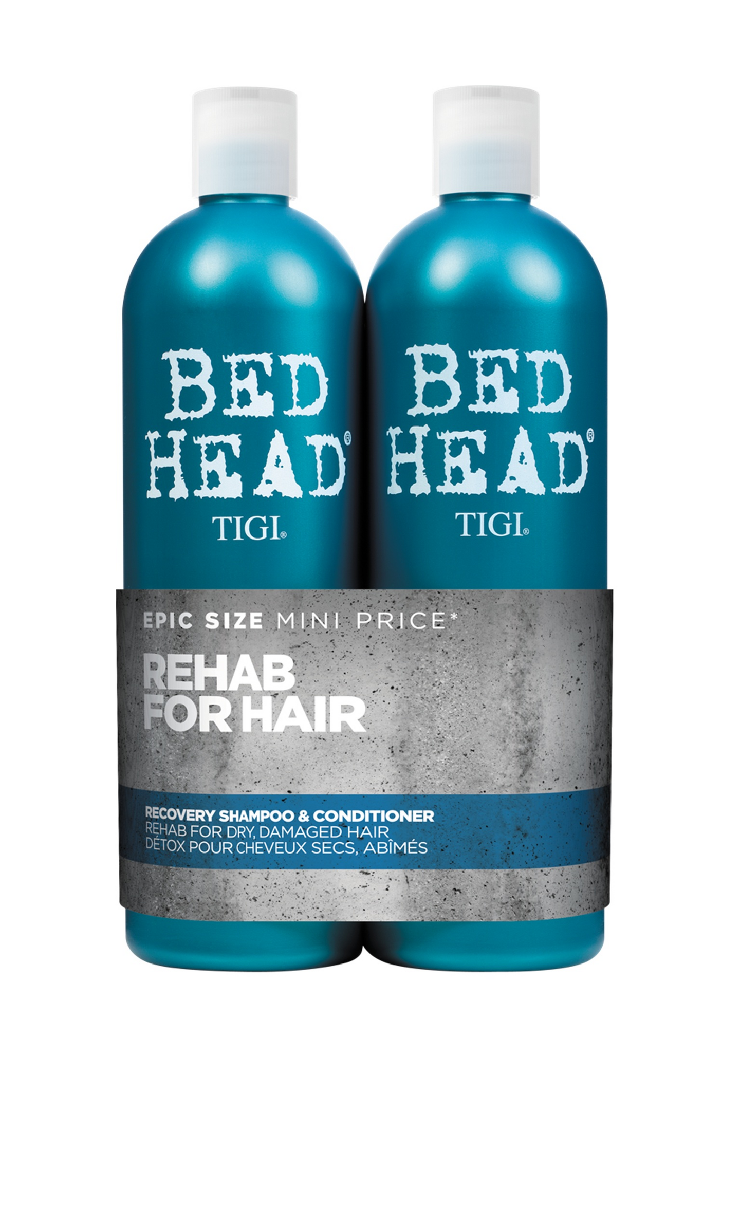 Tigi 2x750ml Bed Head Recovery Tween Duo Shampoo&Hoitoaine tuplapakkaus