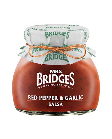 Mrs Bridges paprika-valkosipuli salsa 190g