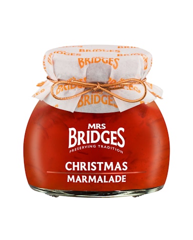 Mrs Bridges Joulumarmeladi 250 g - Karpalolla maustettu appelsiinimarmeladi