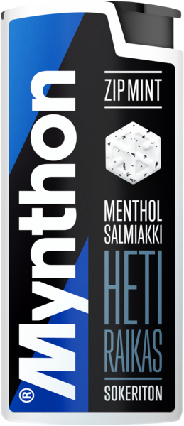 Mynthon Zip Mint Salmiakki 30g