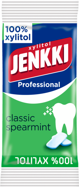 Jenkki Professional Classic Spearmint täysksylitolipurukumi 2-pala 2,8g