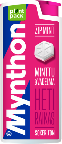 Mynthon Zipmint pastilli 30g vadelma