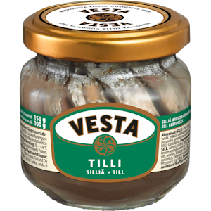 Vesta silliä tillikastikkeessa 150/100g