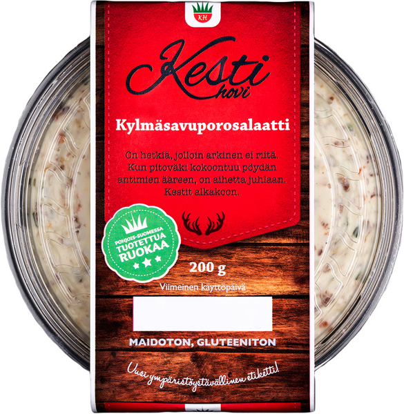 Kesti kylmäsavuporosalaatti 200g | K-Ruoka Verkkokauppa