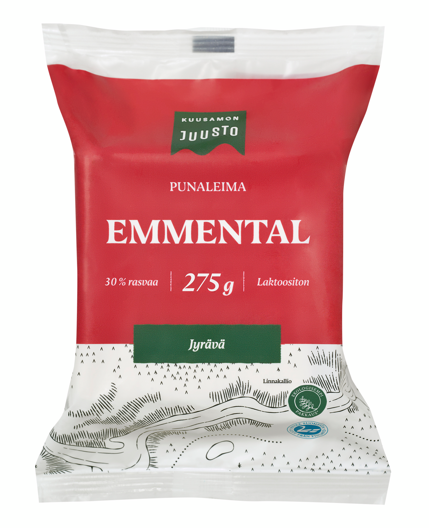 Kuusamon Juusto punaleima Emmental 275 g