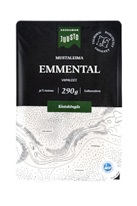 Kuusamon Juusto mustaleima Emmentalviipale 290g