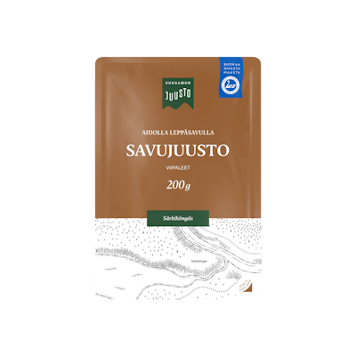 Kuusamon Juusto 200g savujuusto viipale