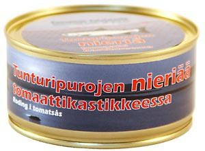 Tunturipurojen Nieriää tomaattikastikkeessa 330/260g