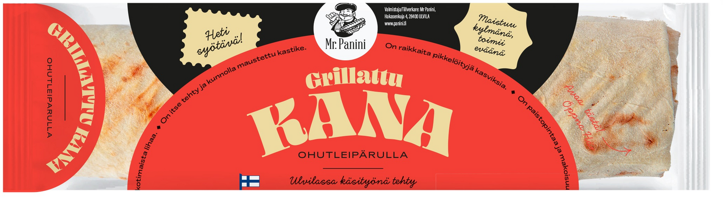 Mr. Panini grillattu kana ohutleipärulla 250 g