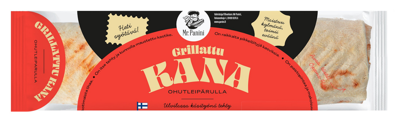 Mr. Panini grillattu kana ohutleipärulla 250 g