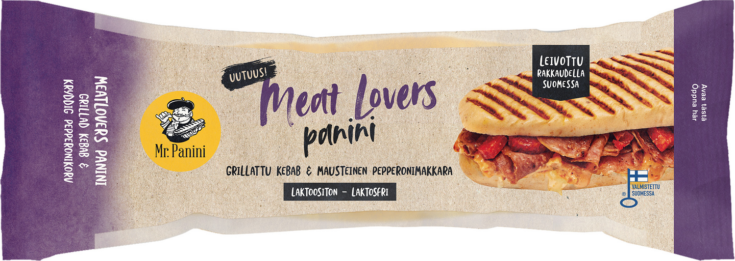 Mr. Panini meat lovers panini 235g