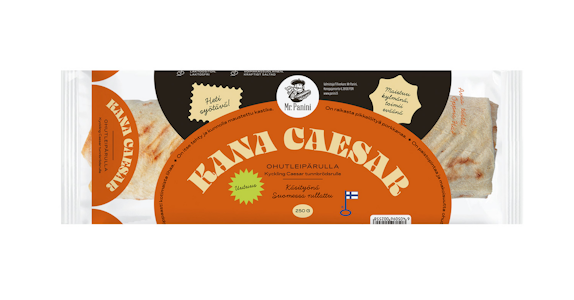 Mr. Panini kana-caesar ohutleipärulla 250 g