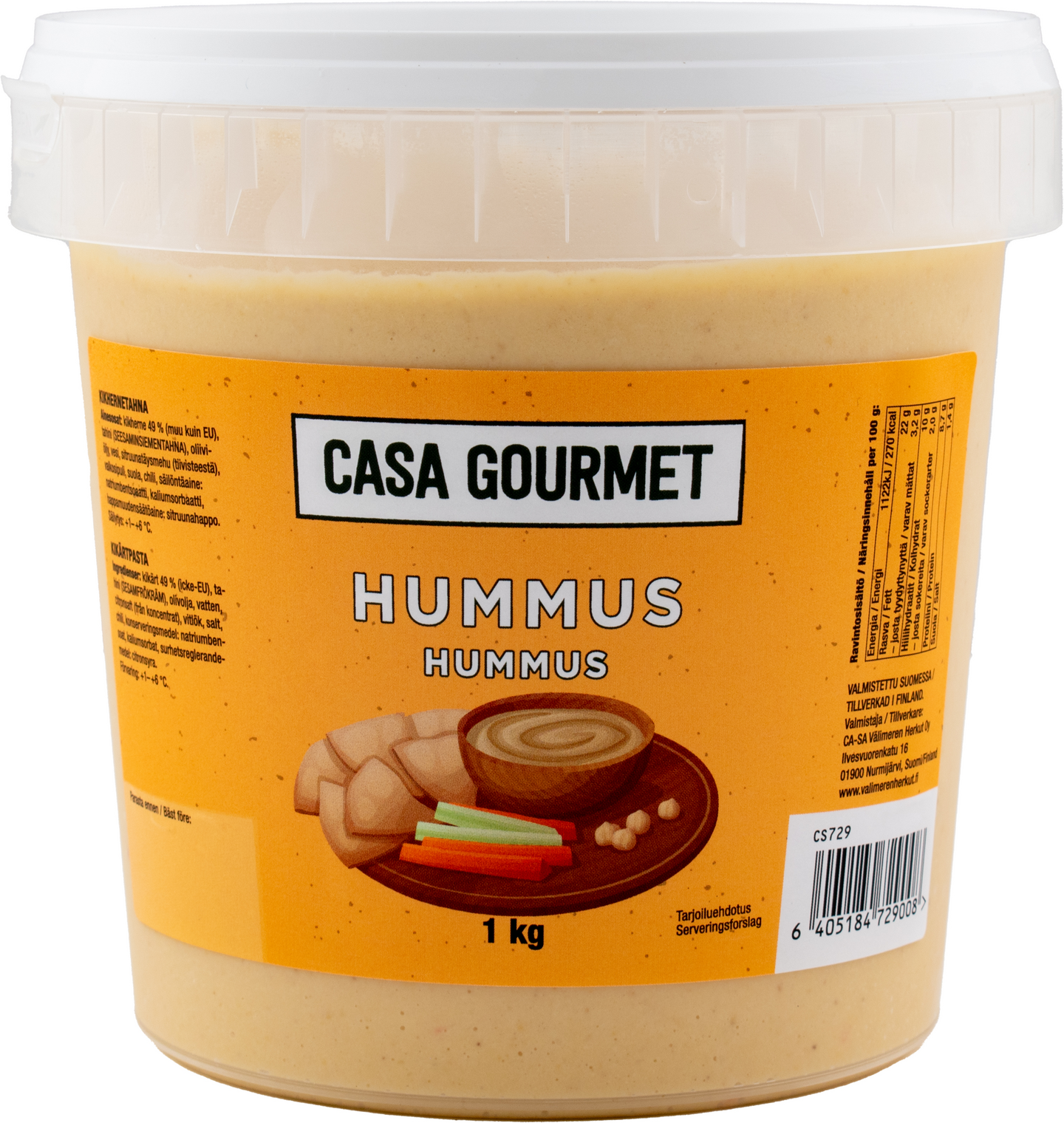 Casa Gourmet hummus 1kg