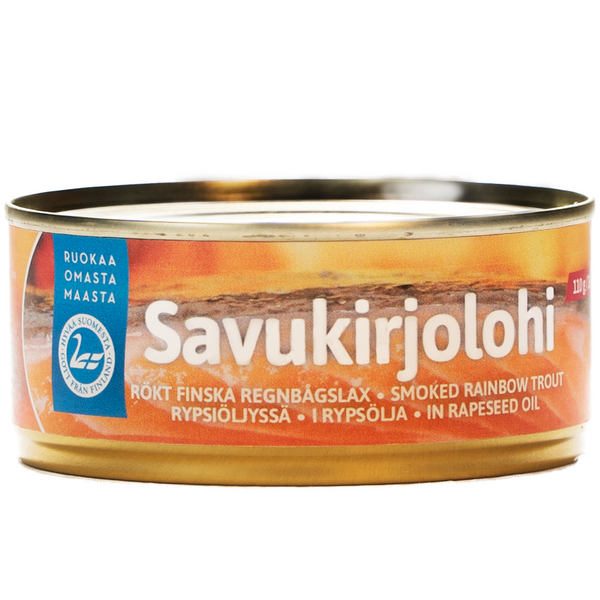 Pielisen Kalajaloste Savukirjolohi rypsiöljyssä 160g/110g — HoReCa-tukku  Kespro