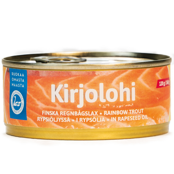 Pielisen Kalajaloste Kirjolohi rypsiöljyssä 160g/120g | K-Ruoka Verkkokauppa