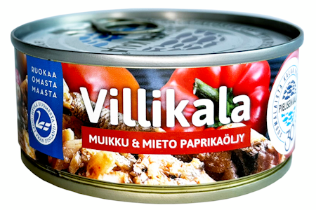 Pielisen Kalajaloste Villikala paprikaöljyssä 150g/115g