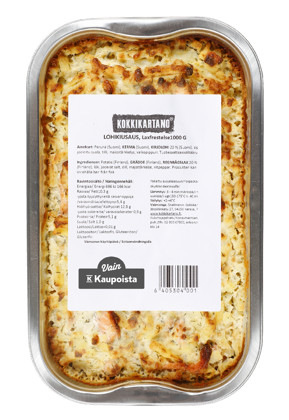 Kokkikartano lohikiusaus 1kg | K-Ruoka Verkkokauppa