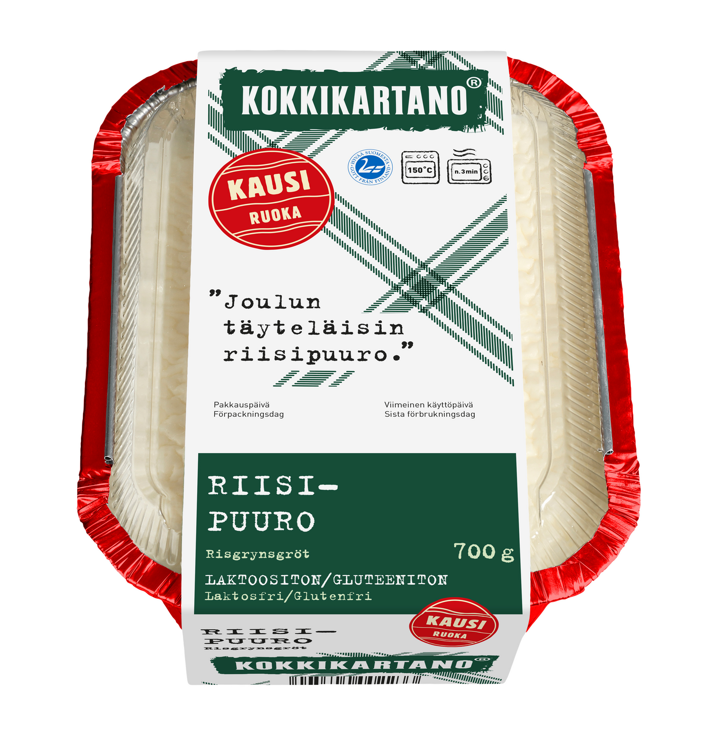 Kokkikartano riisipuuro 700g