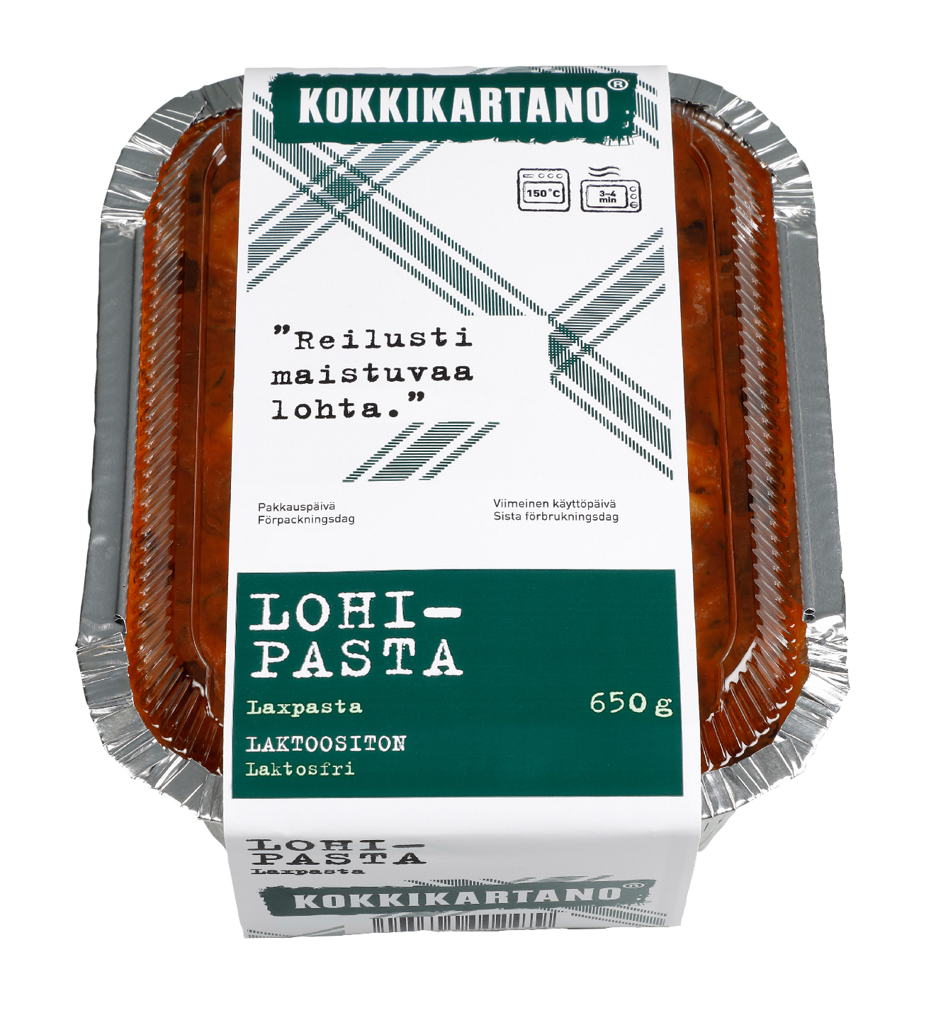 Kokkikartano lohipasta 650g | K-Ruoka Verkkokauppa