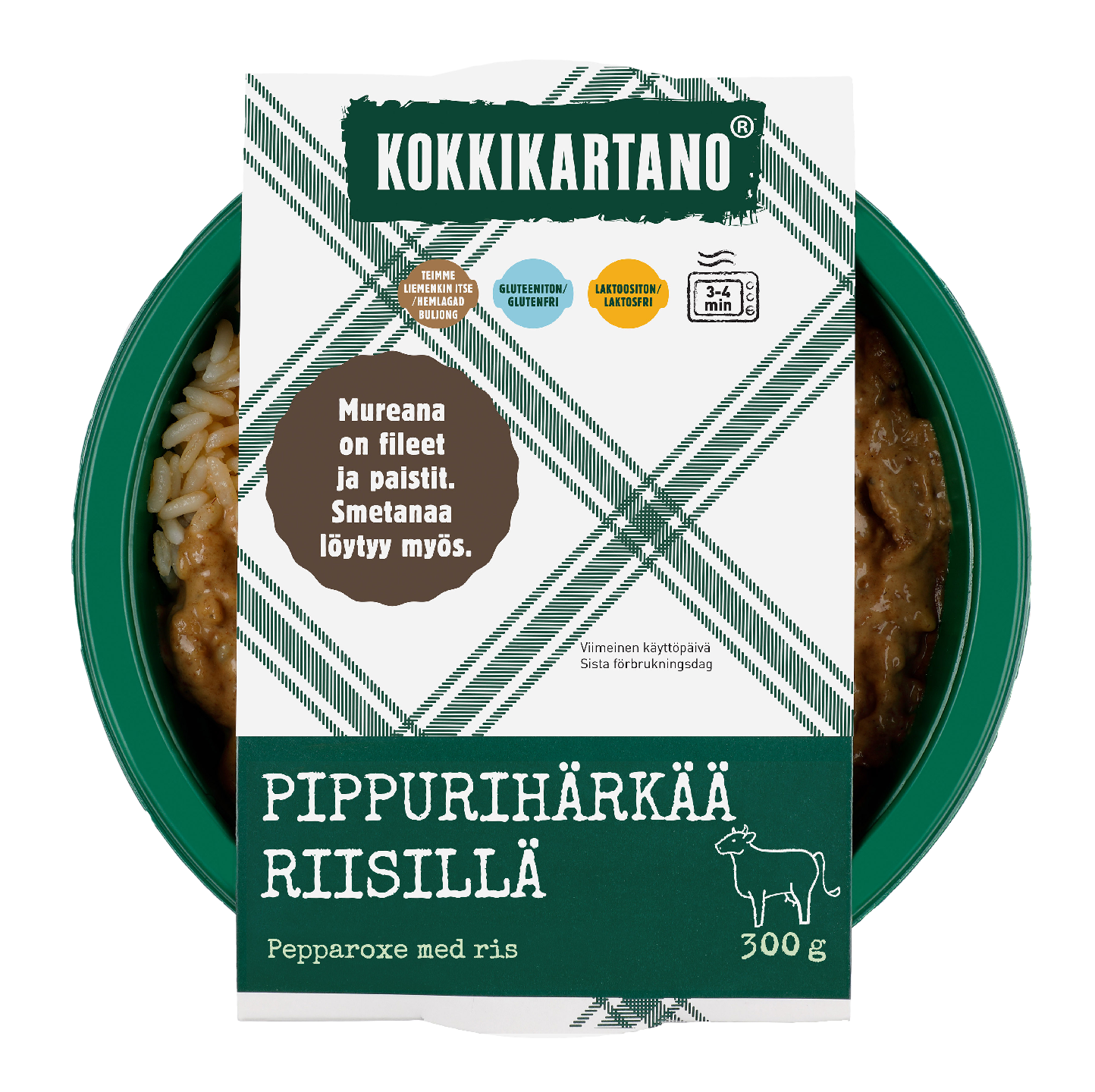 Kokkikartano pipphärkäpata riisillä 300g