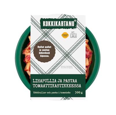 Kokkikartano lihapullapasta 300g