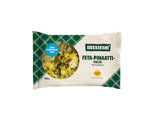 Kokkikartano feta-pinaattipasta 300g