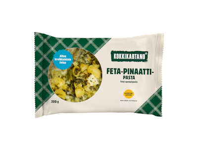 Kokkikartano feta-pinaattipasta 300g