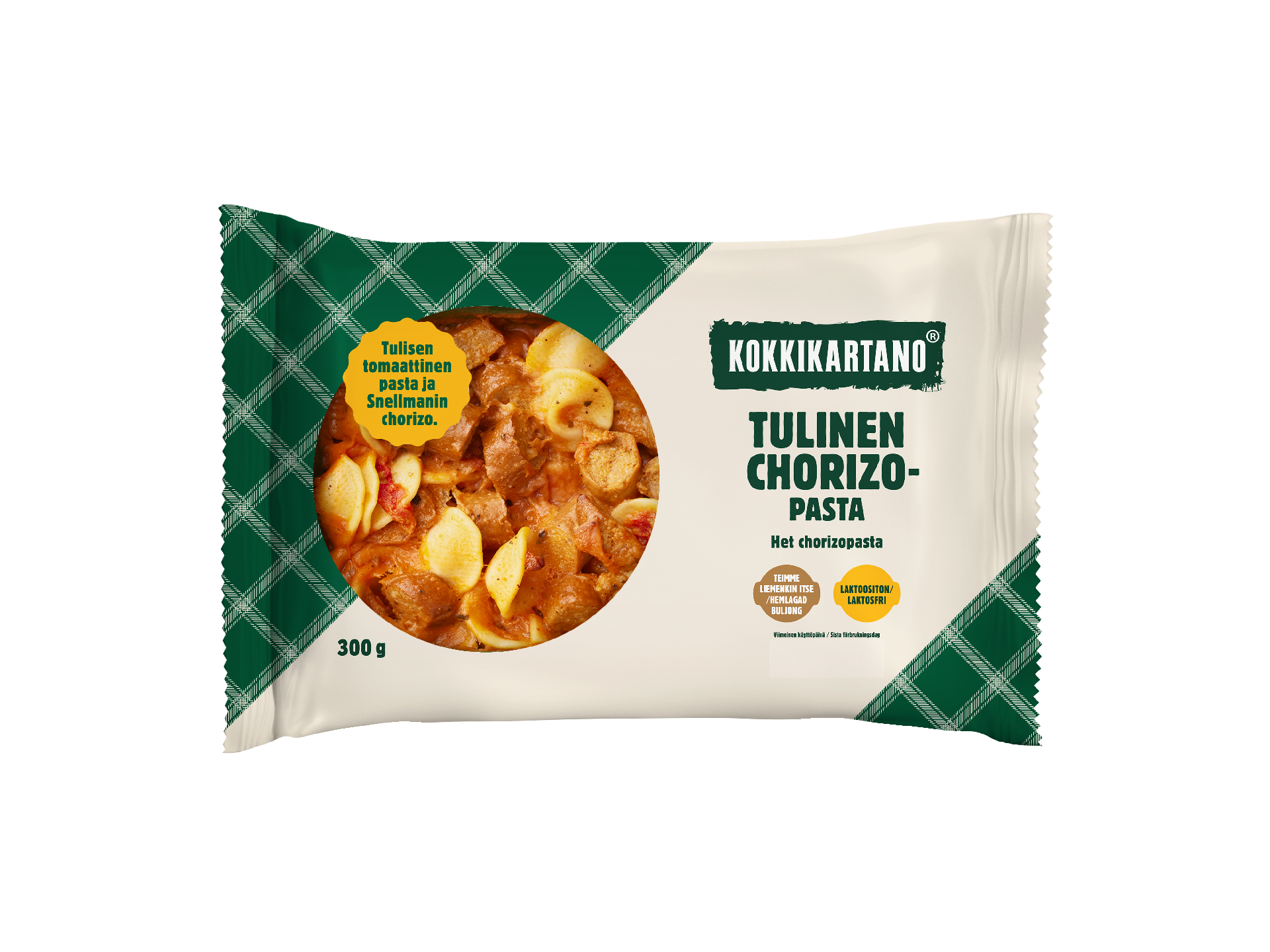 Kokkikartano tulinen chorizopasta 300g