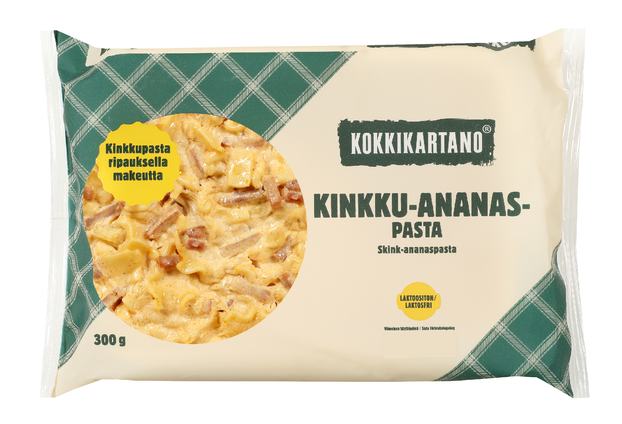 Kokkikartano Kinkku-ananaspasta 300 g