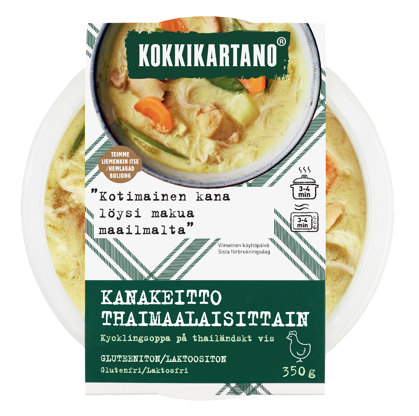 Kokkikartano kanakeitto 350g | K-Ruoka Verkkokauppa