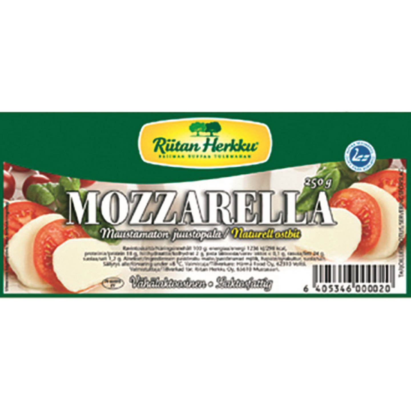 Riitan Herkku mozzarella 250g