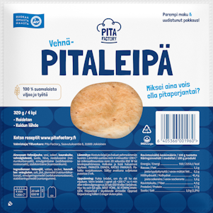 Pita Factory pitaleipä 4kpl/320g